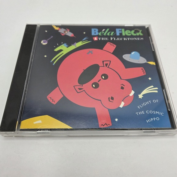 Warner Bros. Records Other - Bela Fleck & The Flecktones Flight of the Cosmic Hippo CD 1991 Fusion Bluegrass